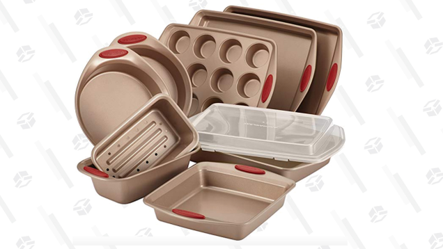 Rachael Ray 10-Piece Bakeware Set | $64 | Amazon | Clip $16 Coupon at Checkout